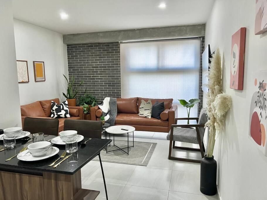 Depa Boho Al Sur Pet Friendly Piscina Gym Sala De Cine Apartment Guadalajara Bagian luar foto