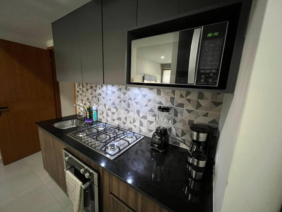 Depa Boho Al Sur Pet Friendly Piscina Gym Sala De Cine Apartment Guadalajara Bagian luar foto